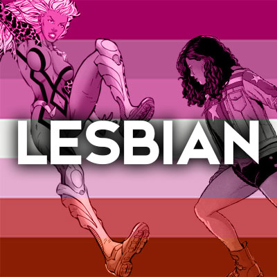 lesbian flag